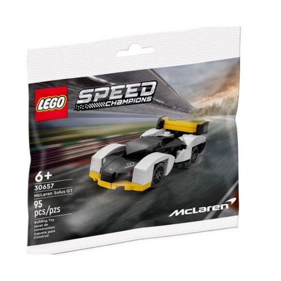 LEGO Speed Champions McLaren Solus GT Race Car Toy 30657 Polybag - Picture 1 of 4